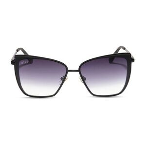 DIFF Grace Matte Black Sunglasses